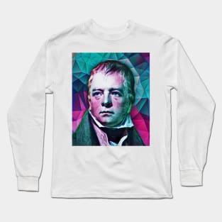 Walter Scott Portrait | Walter Scott Artwork 8 Long Sleeve T-Shirt